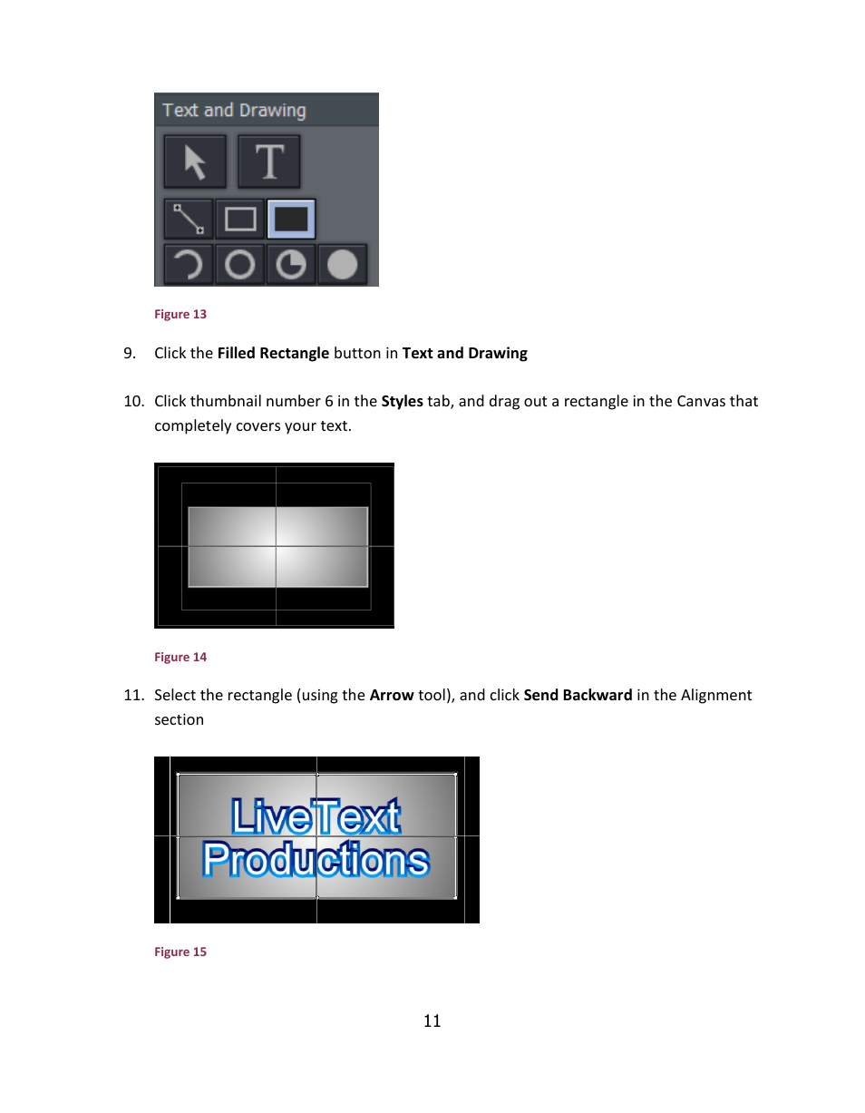 NewTek LiveText User Manual | Page 18 / 101