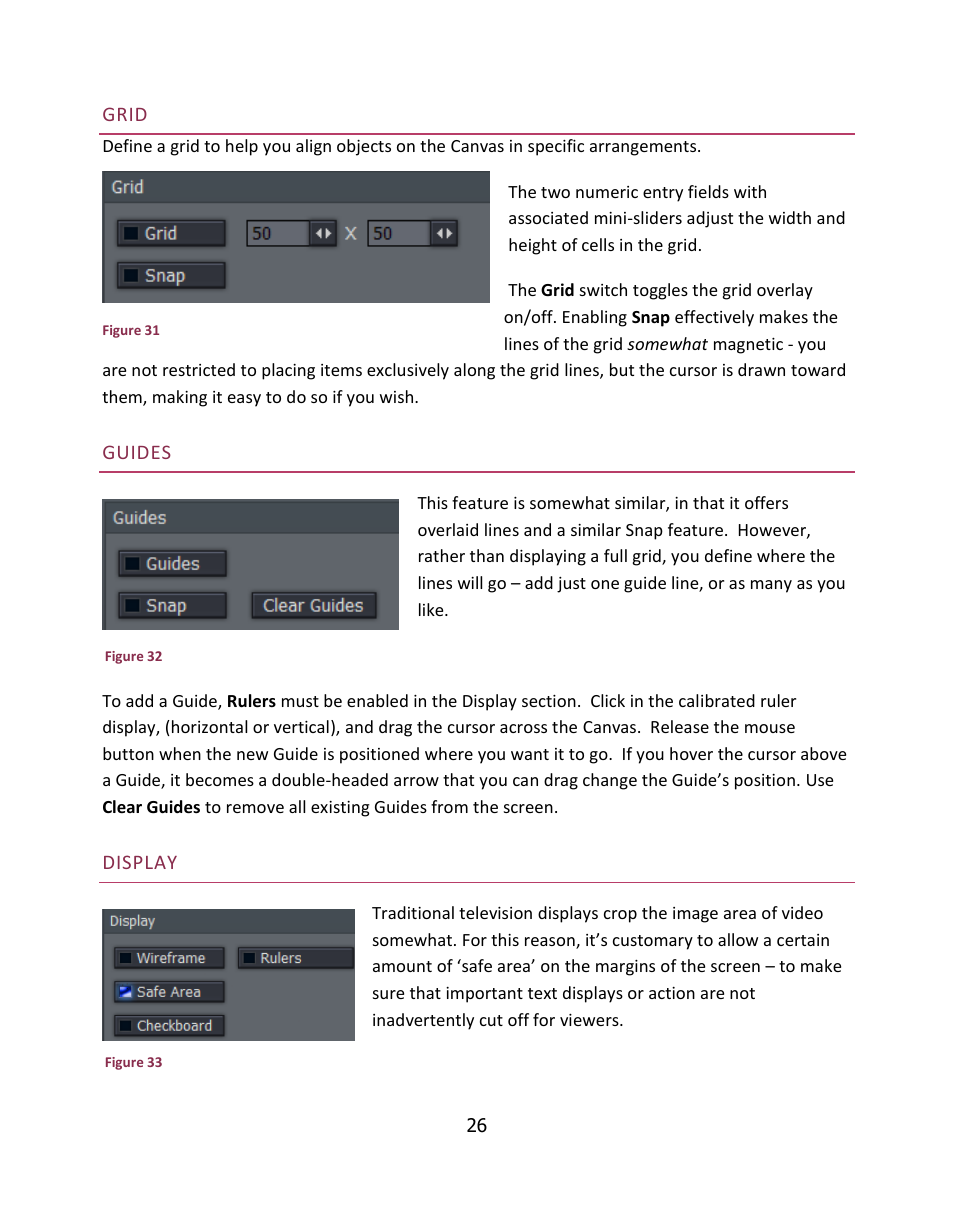 NewTek LiveText User Manual | Page 33 / 101