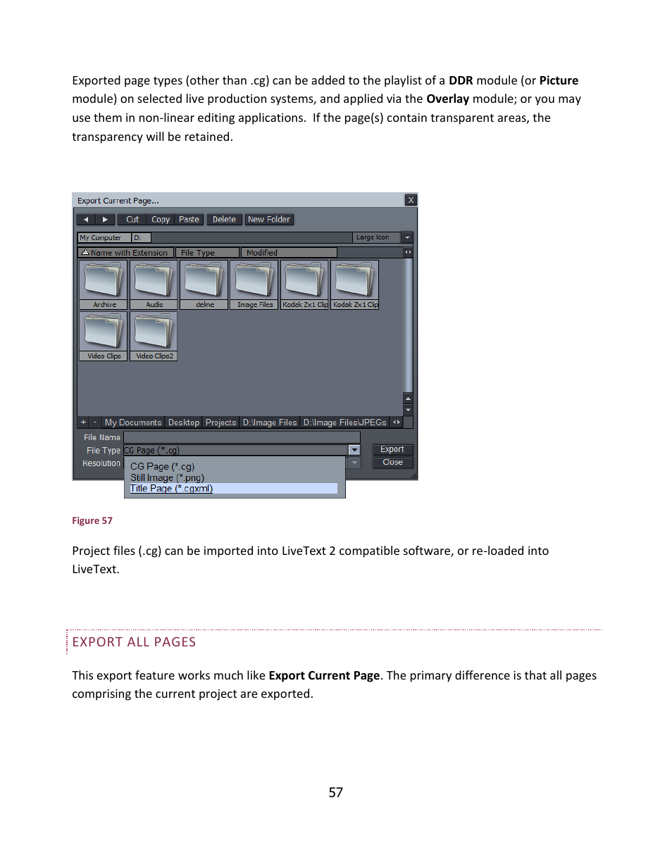 NewTek LiveText User Manual | Page 64 / 101