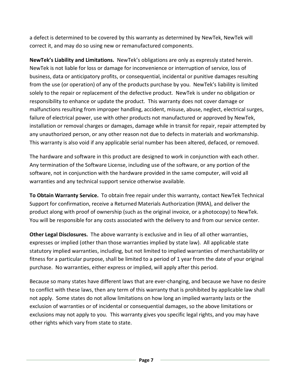 NewTek 3Play 330 User Manual | Page 13 / 107