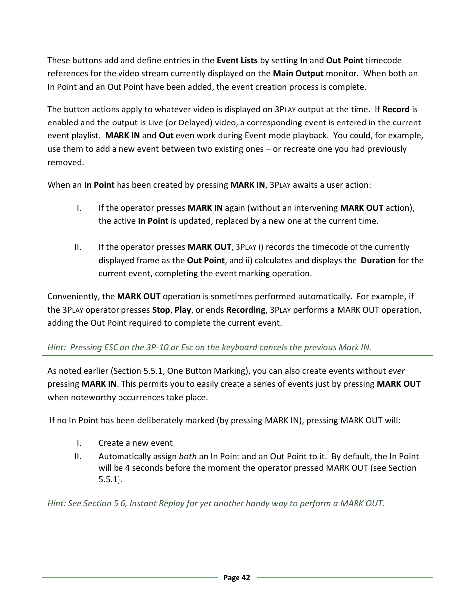 NewTek 3Play 330 User Manual | Page 48 / 107