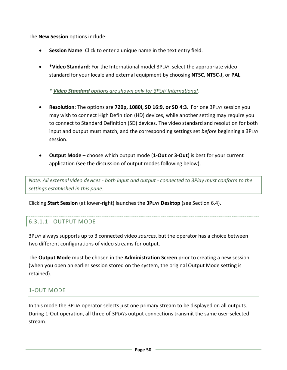NewTek 3Play 330 User Manual | Page 56 / 107