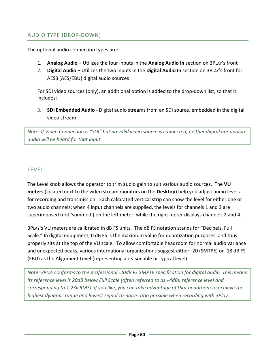 NewTek 3Play 330 User Manual | Page 66 / 107