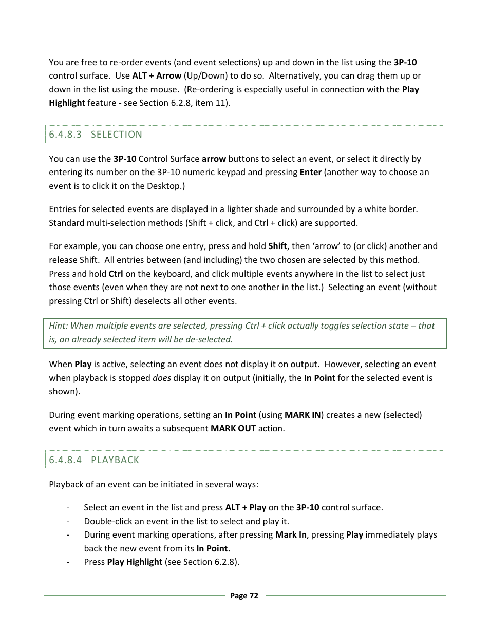 NewTek 3Play 330 User Manual | Page 78 / 107