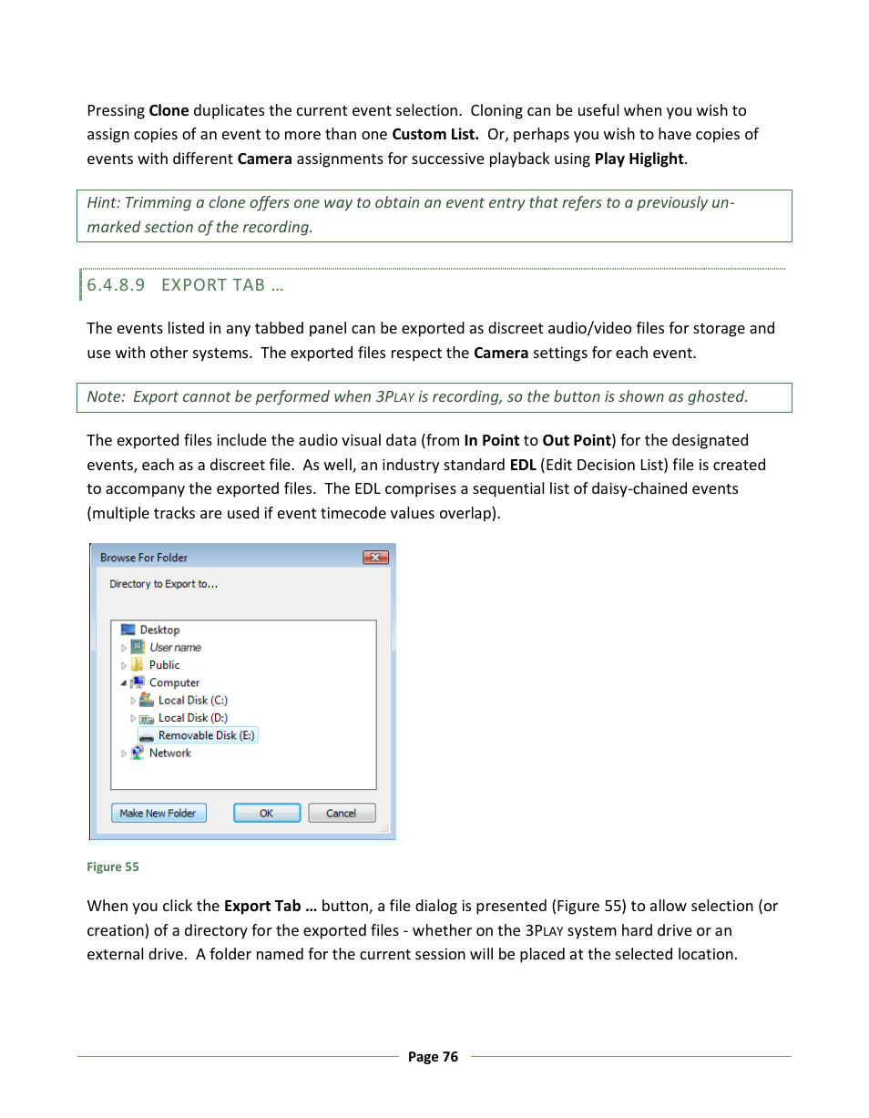 NewTek 3Play 330 User Manual | Page 82 / 107