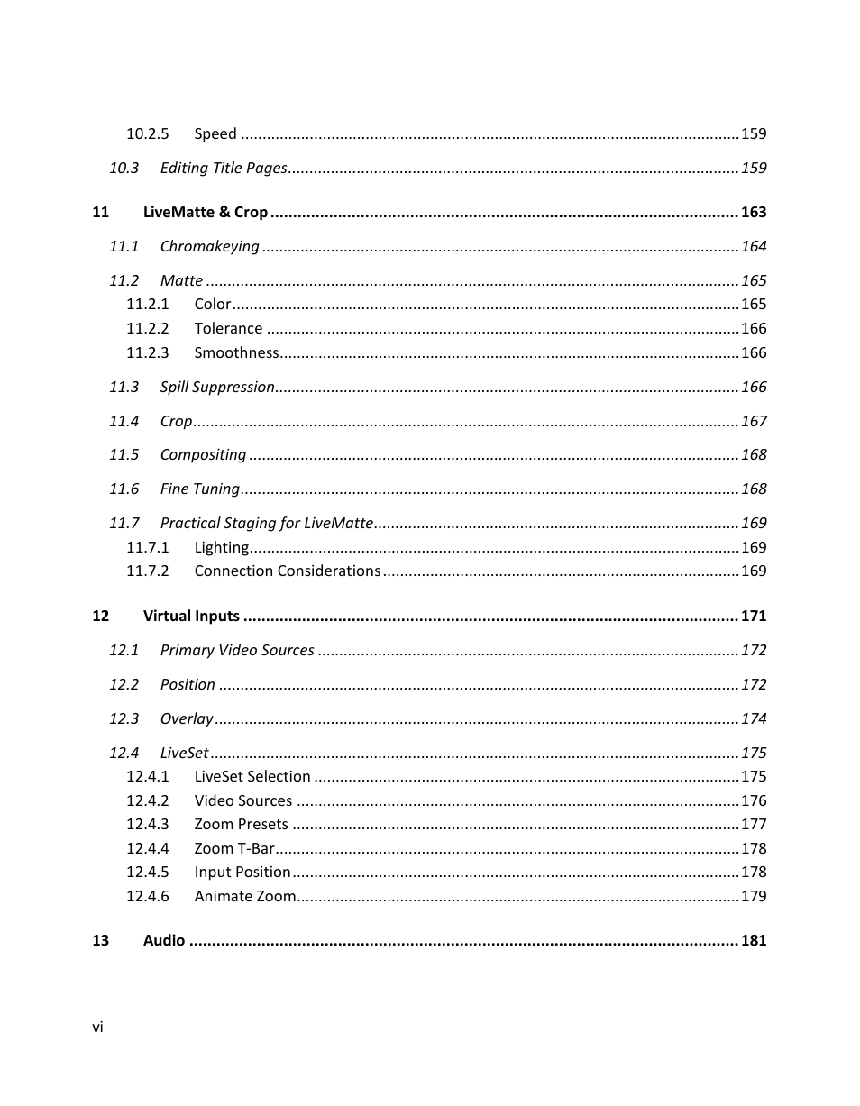 NewTek TriCaster 300 User Manual | Page 10 / 328