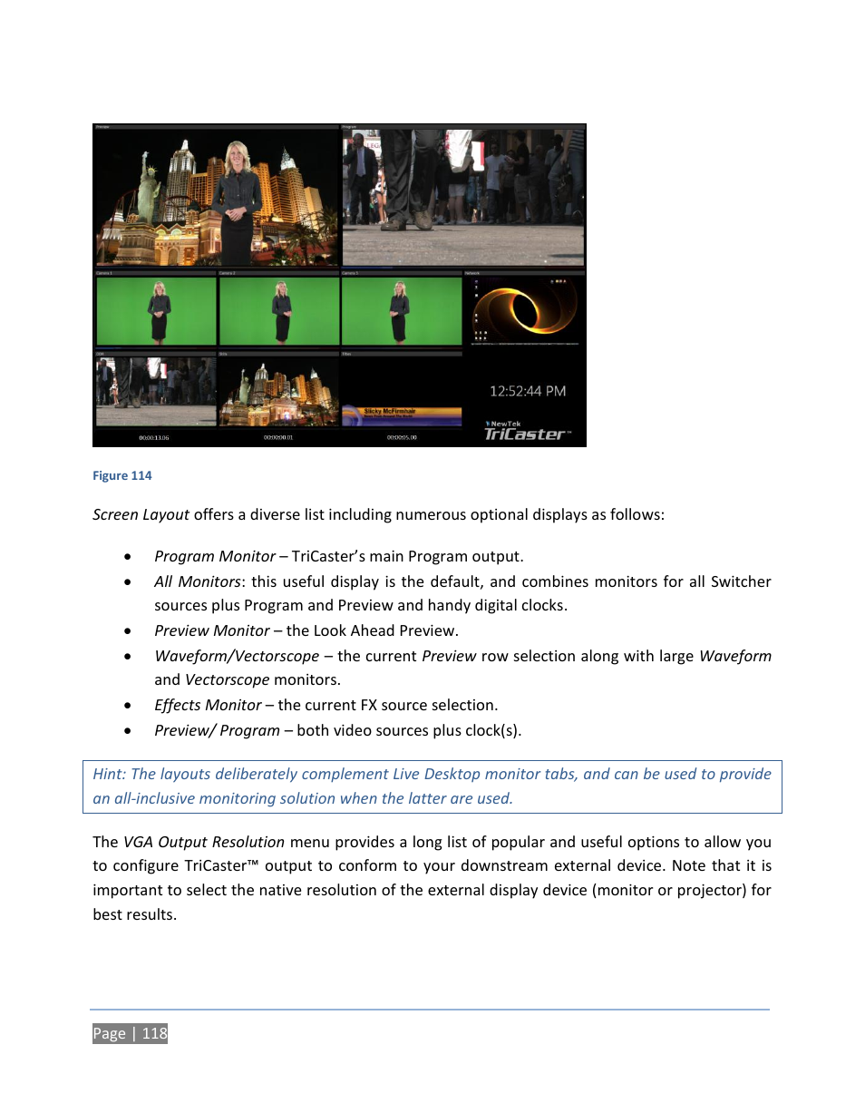 NewTek TriCaster 300 User Manual | Page 134 / 328