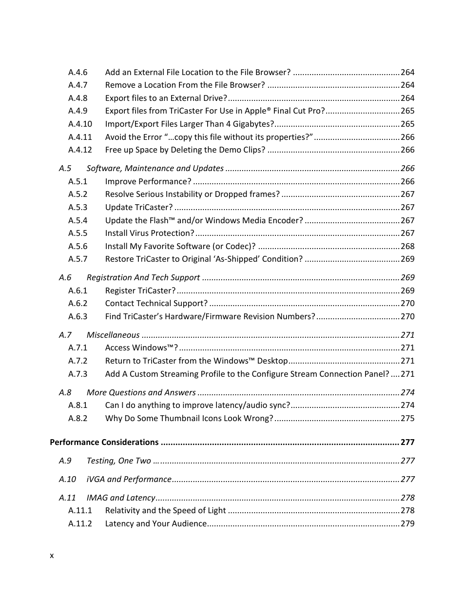 NewTek TriCaster 300 User Manual | Page 14 / 328