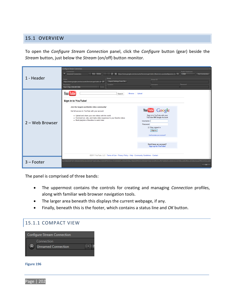 1 overview, 1 compact view, Overview | Compact view | NewTek TriCaster 300 User Manual | Page 218 / 328