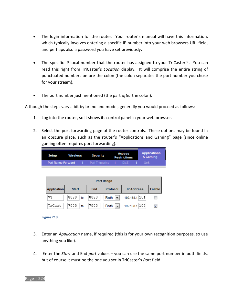 NewTek TriCaster 300 User Manual | Page 240 / 328