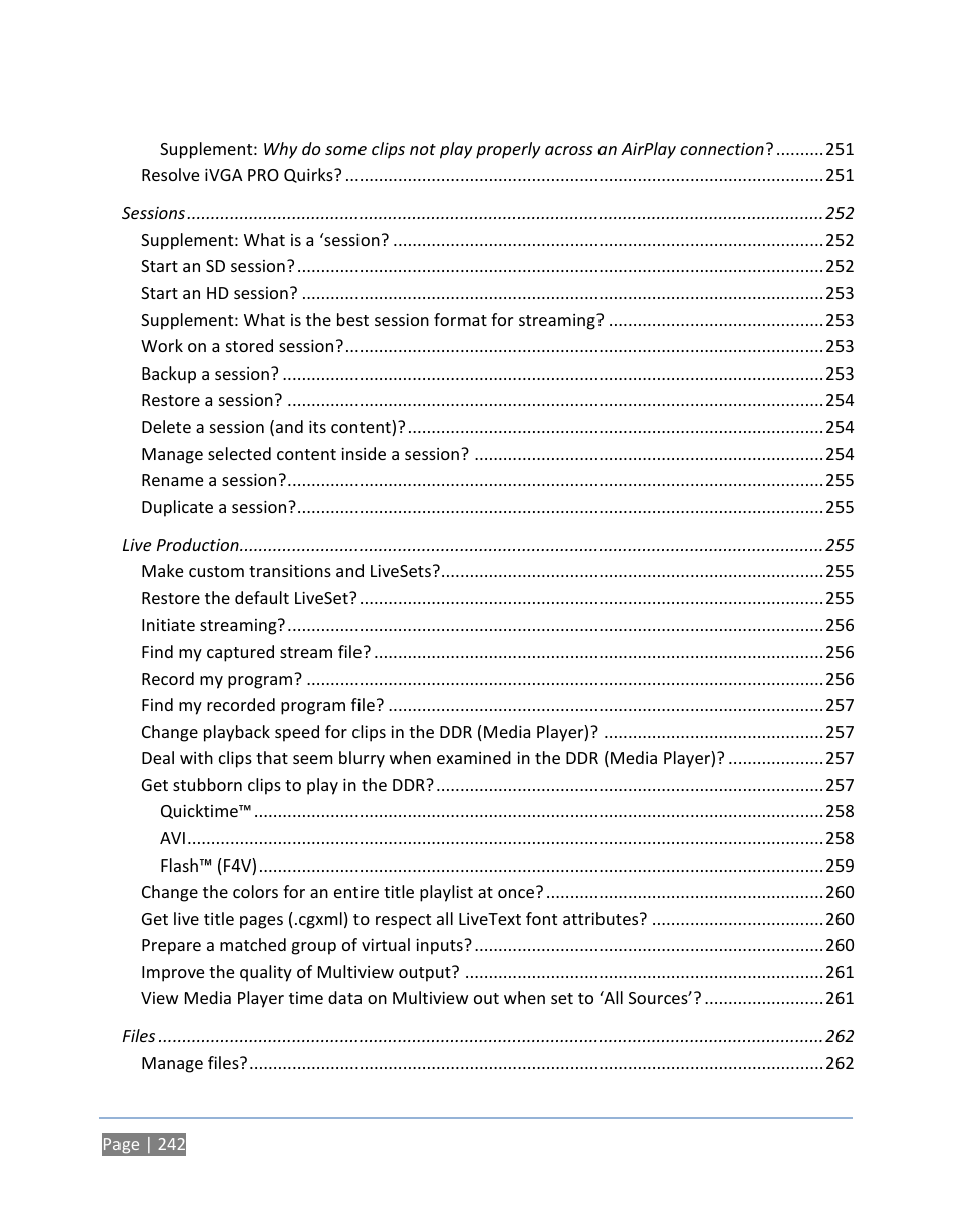 NewTek TriCaster 300 User Manual | Page 258 / 328