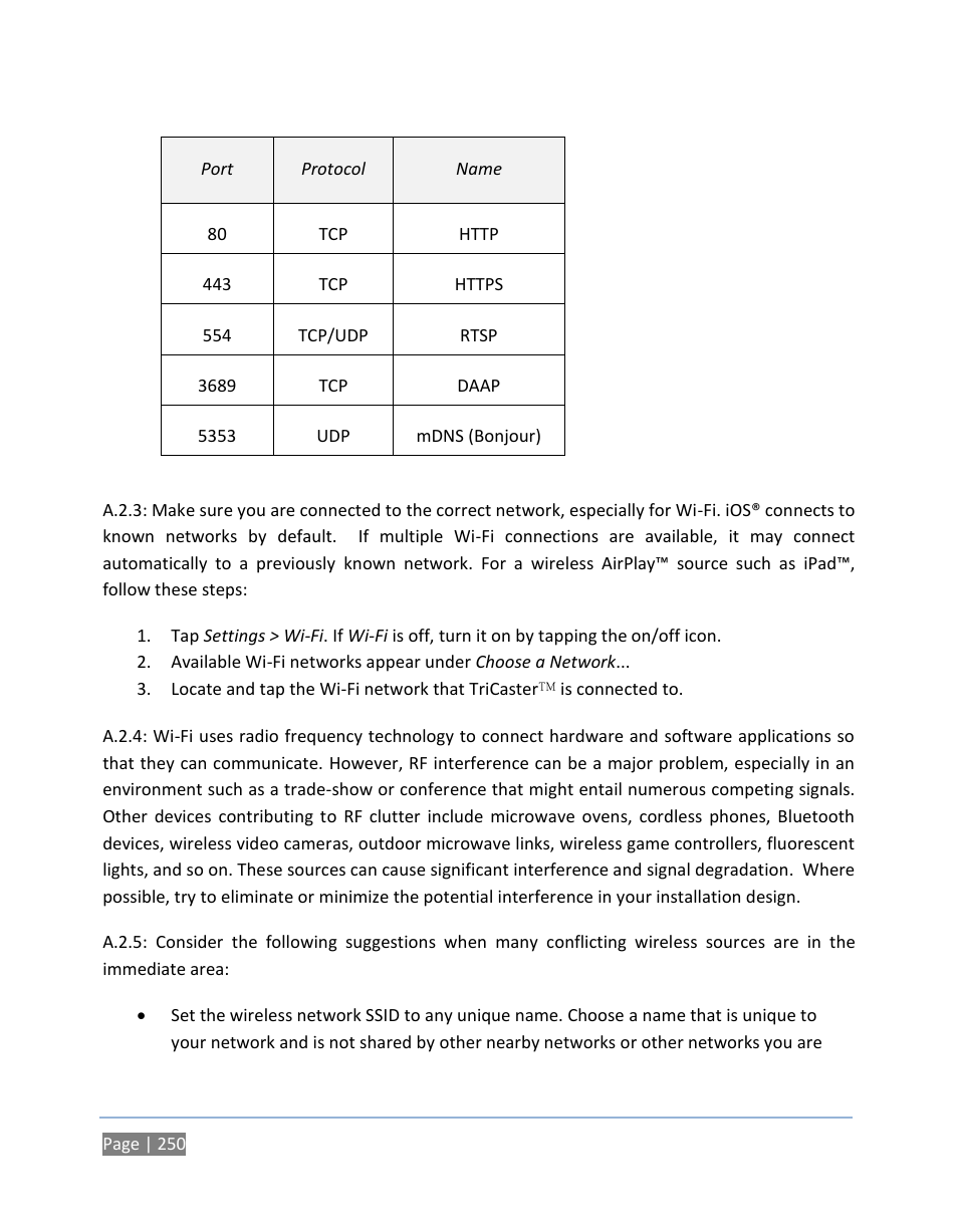 NewTek TriCaster 300 User Manual | Page 266 / 328