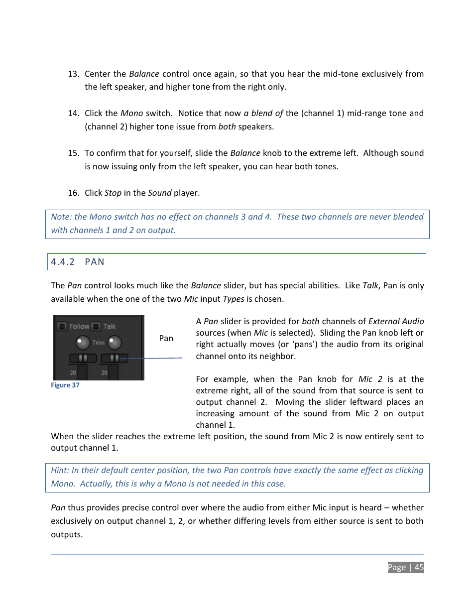 2 pan | NewTek TriCaster 300 User Manual | Page 61 / 328