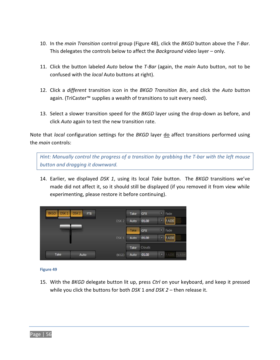 NewTek TriCaster 300 User Manual | Page 72 / 328