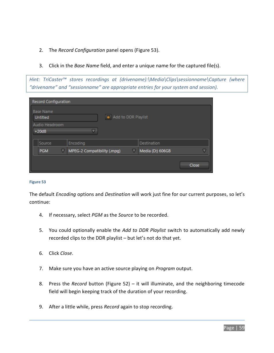 NewTek TriCaster 300 User Manual | Page 75 / 328