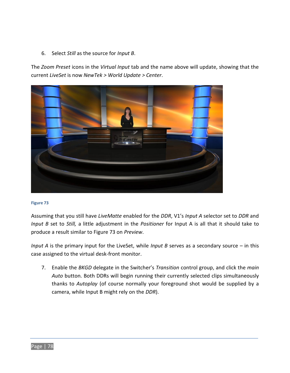 NewTek TriCaster 300 User Manual | Page 94 / 328