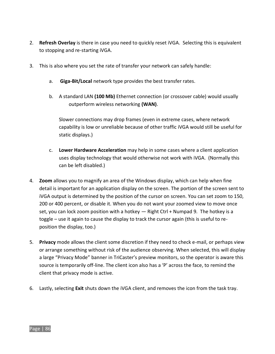 NewTek TriCaster Studio User Manual | Page 106 / 298