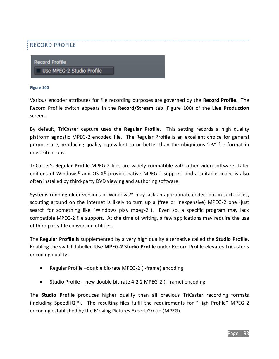 NewTek TriCaster Studio User Manual | Page 113 / 298