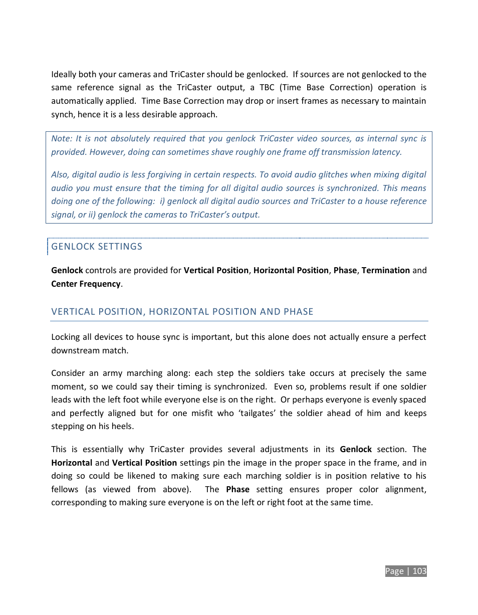 NewTek TriCaster Studio User Manual | Page 123 / 298