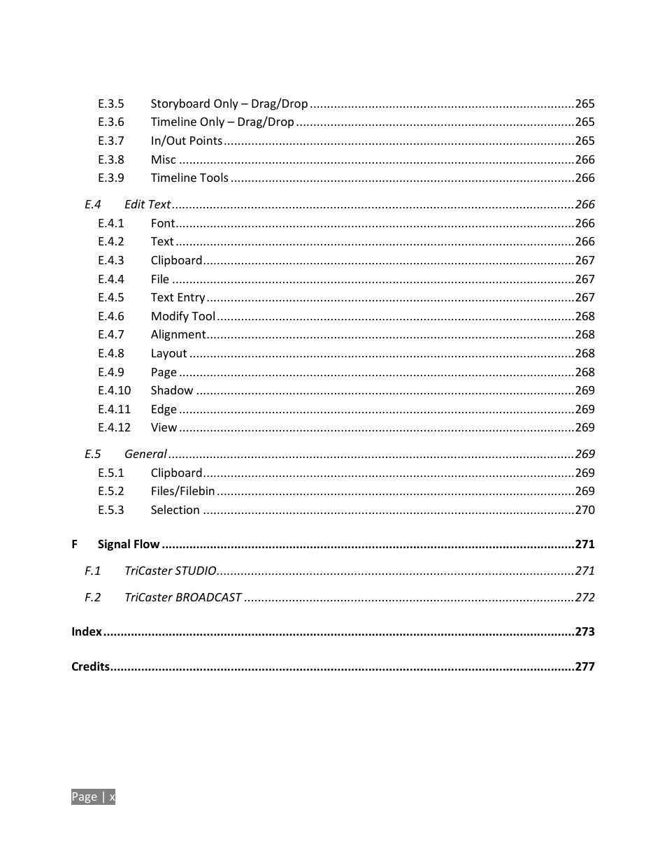 NewTek TriCaster Studio User Manual | Page 14 / 298