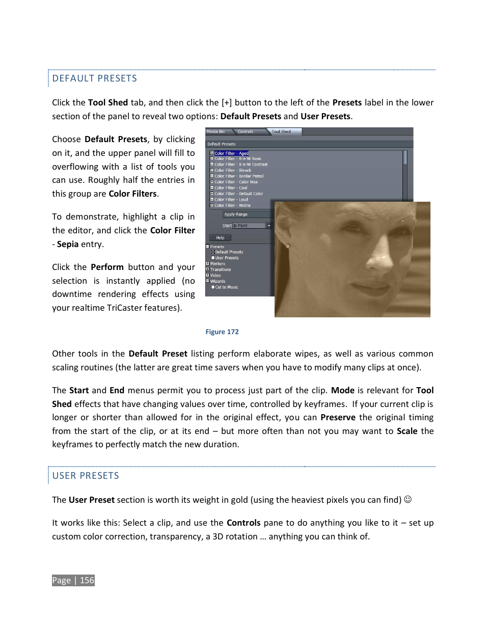 NewTek TriCaster Studio User Manual | Page 176 / 298