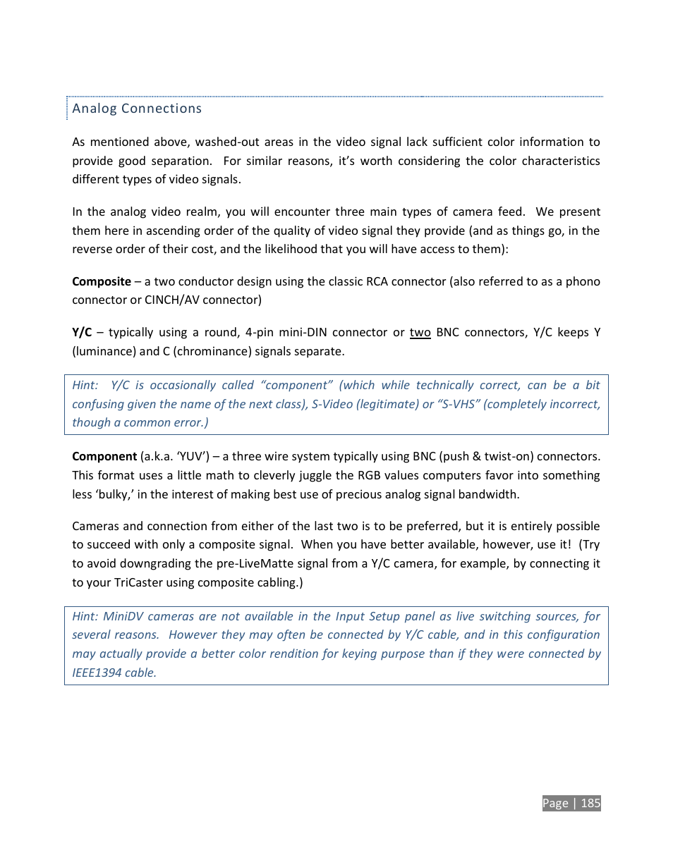 NewTek TriCaster Studio User Manual | Page 205 / 298