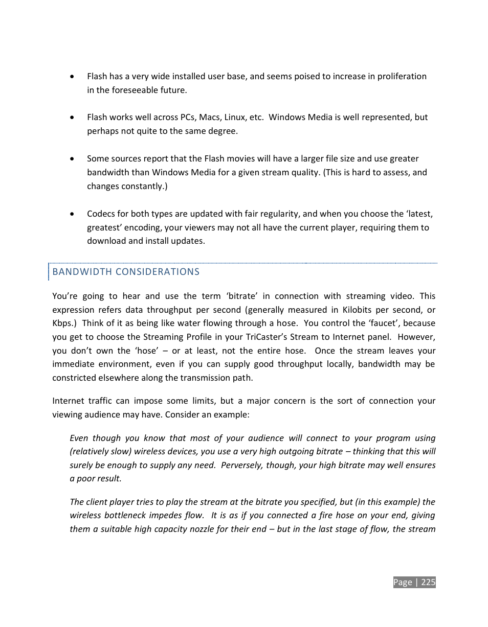 NewTek TriCaster Studio User Manual | Page 245 / 298