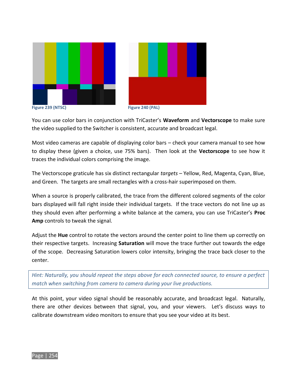 NewTek TriCaster Studio User Manual | Page 274 / 298