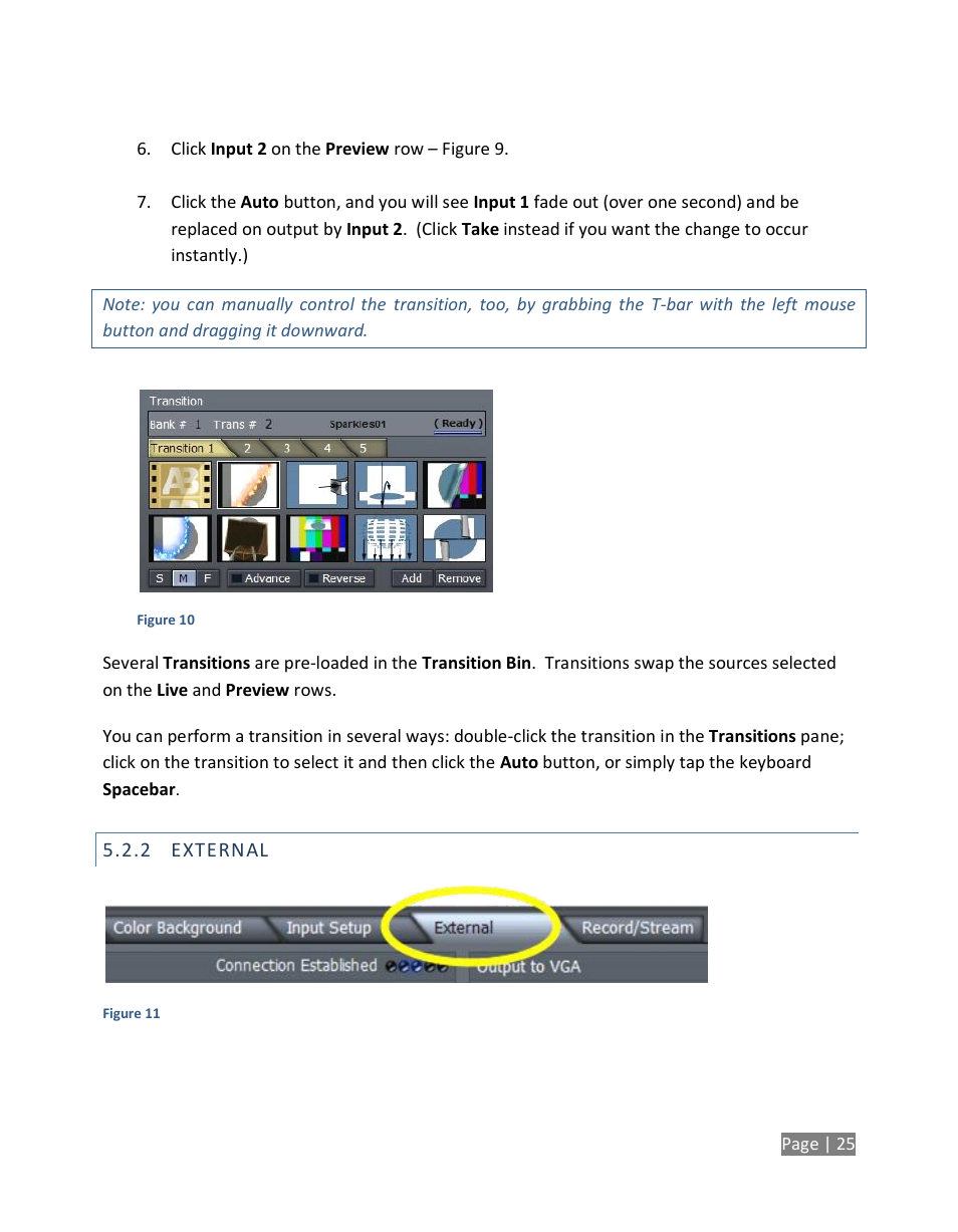 External | NewTek TriCaster Studio User Manual | Page 45 / 298