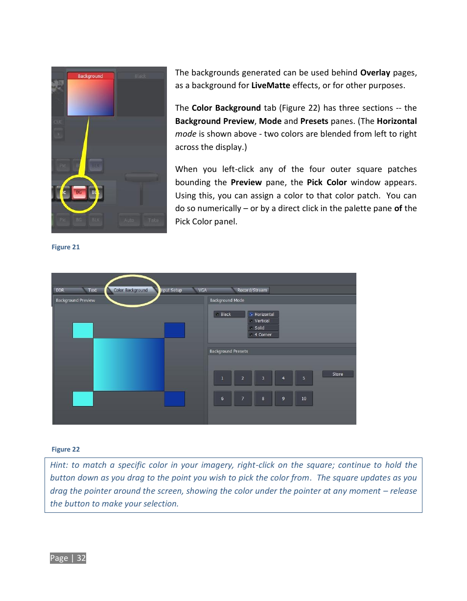 NewTek TriCaster Studio User Manual | Page 52 / 298