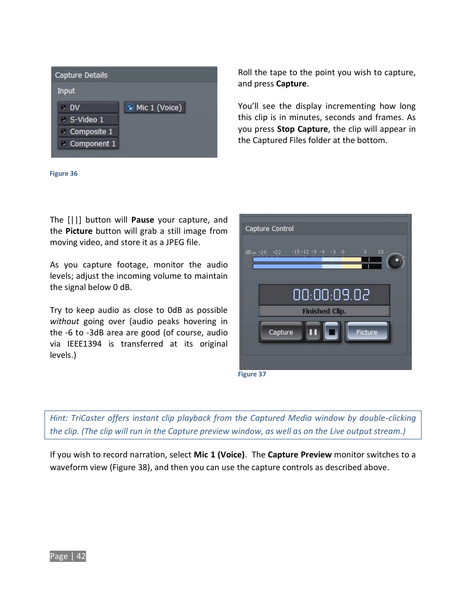 NewTek TriCaster Studio User Manual | Page 62 / 298