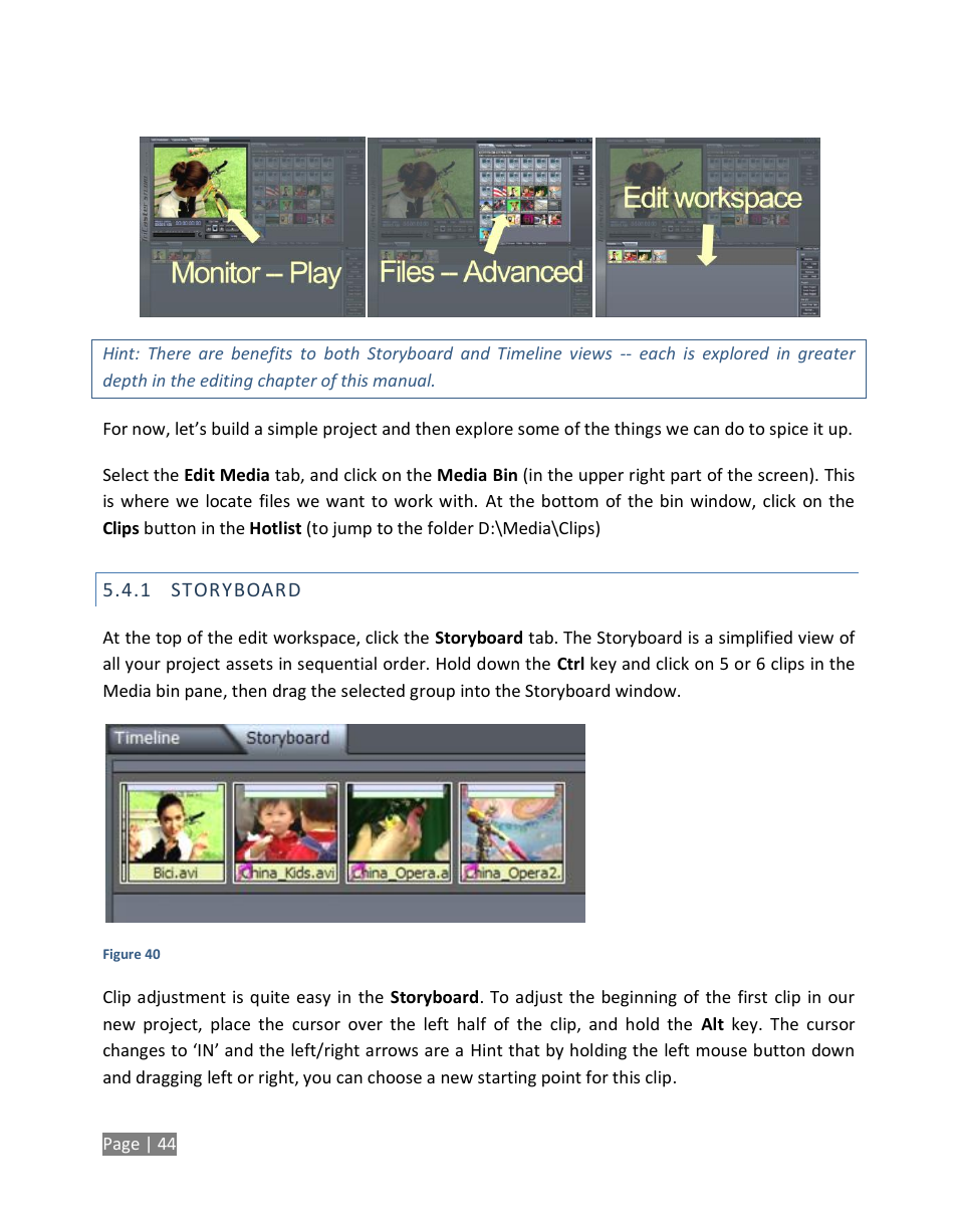 Storyboard | NewTek TriCaster Studio User Manual | Page 64 / 298