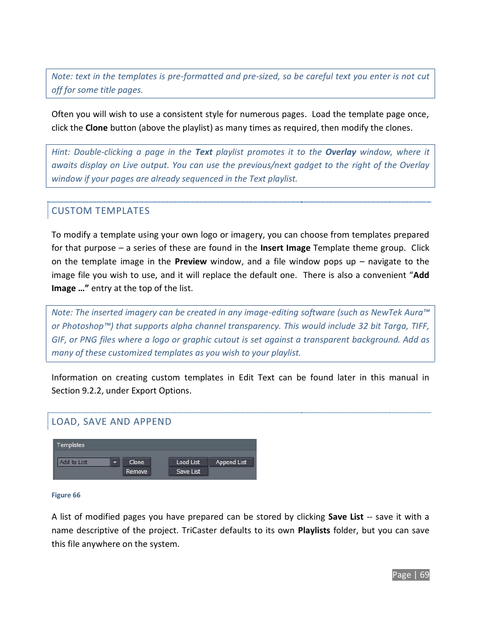 NewTek TriCaster Studio User Manual | Page 89 / 298