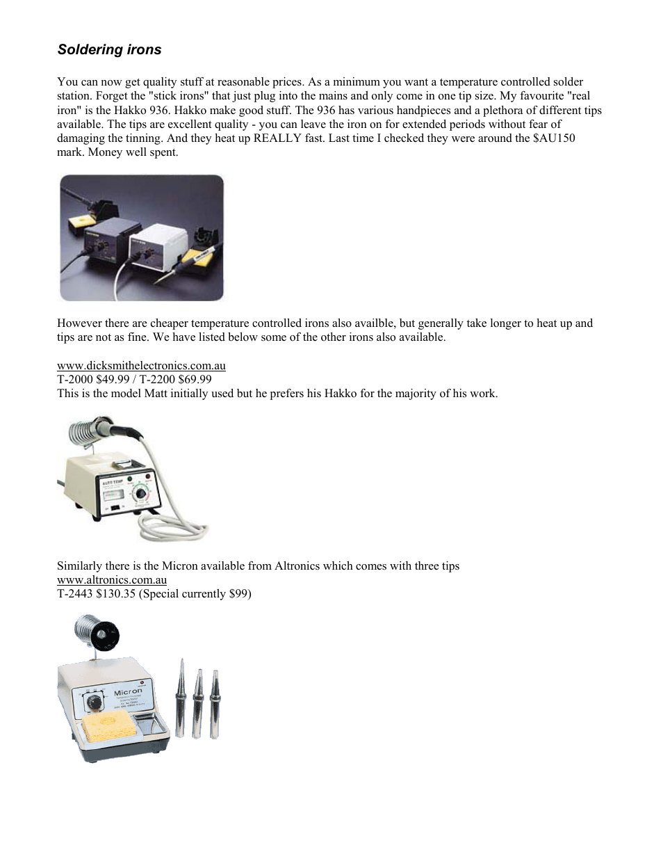 NIStune Soldering User Manual | Page 5 / 10