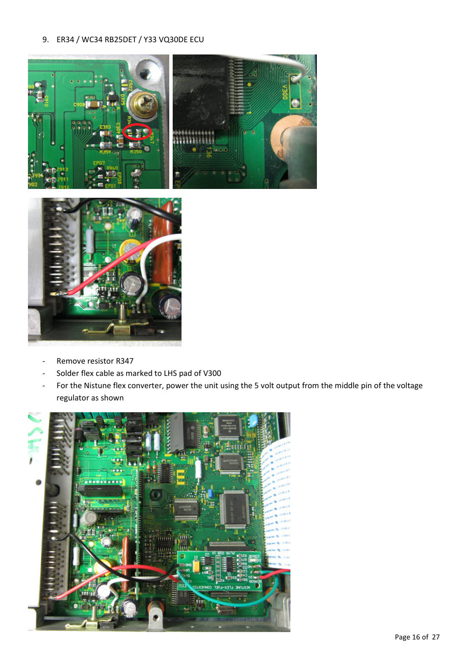NIStune Feature Pack V.1 User Manual | Page 16 / 27