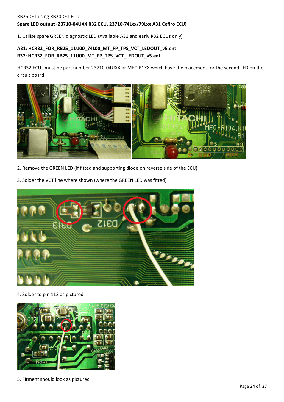 NIStune Feature Pack V.1 User Manual | Page 24 / 27