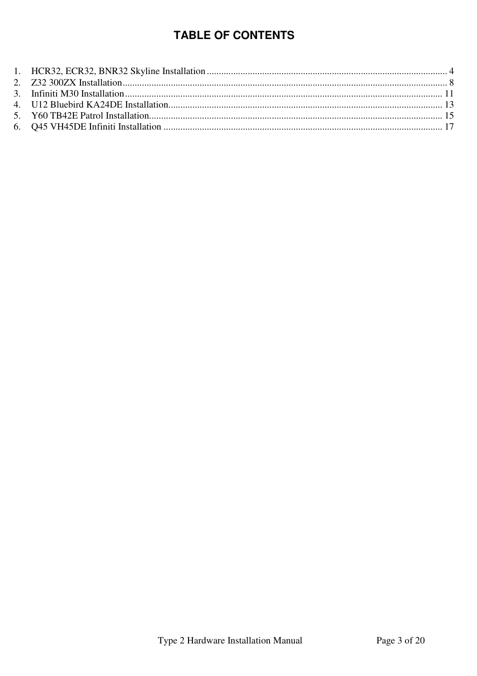 NIStune Type 2 V.1.6 User Manual | Page 3 / 20