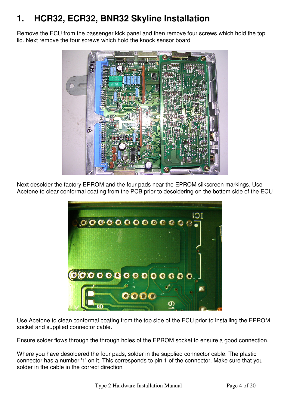 NIStune Type 2 V.1.6 User Manual | Page 4 / 20