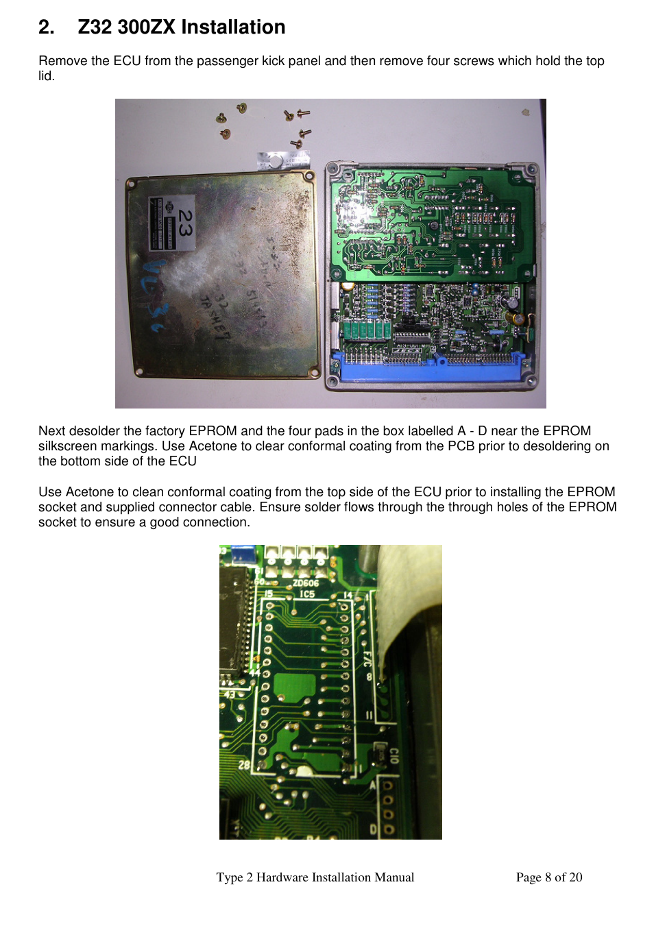 NIStune Type 2 V.1.6 User Manual | Page 8 / 20