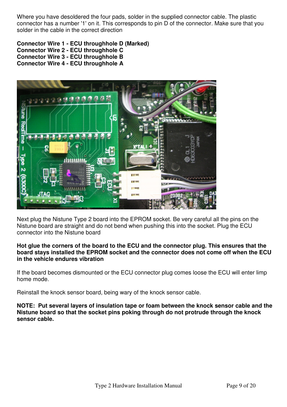 NIStune Type 2 V.1.6 User Manual | Page 9 / 20