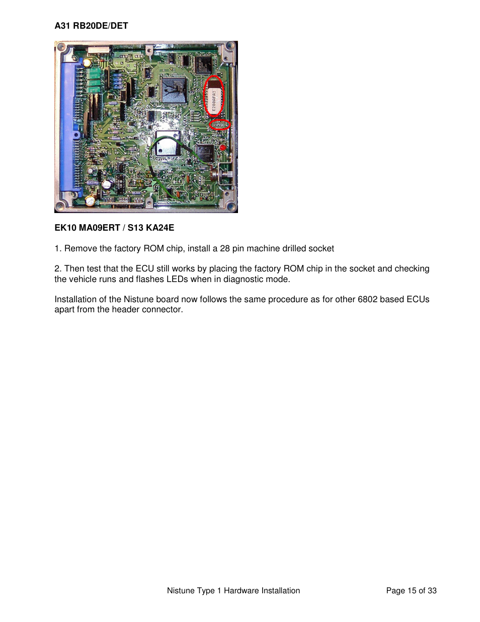 NIStune TYPE 1 V.3.5 User Manual | Page 15 / 33