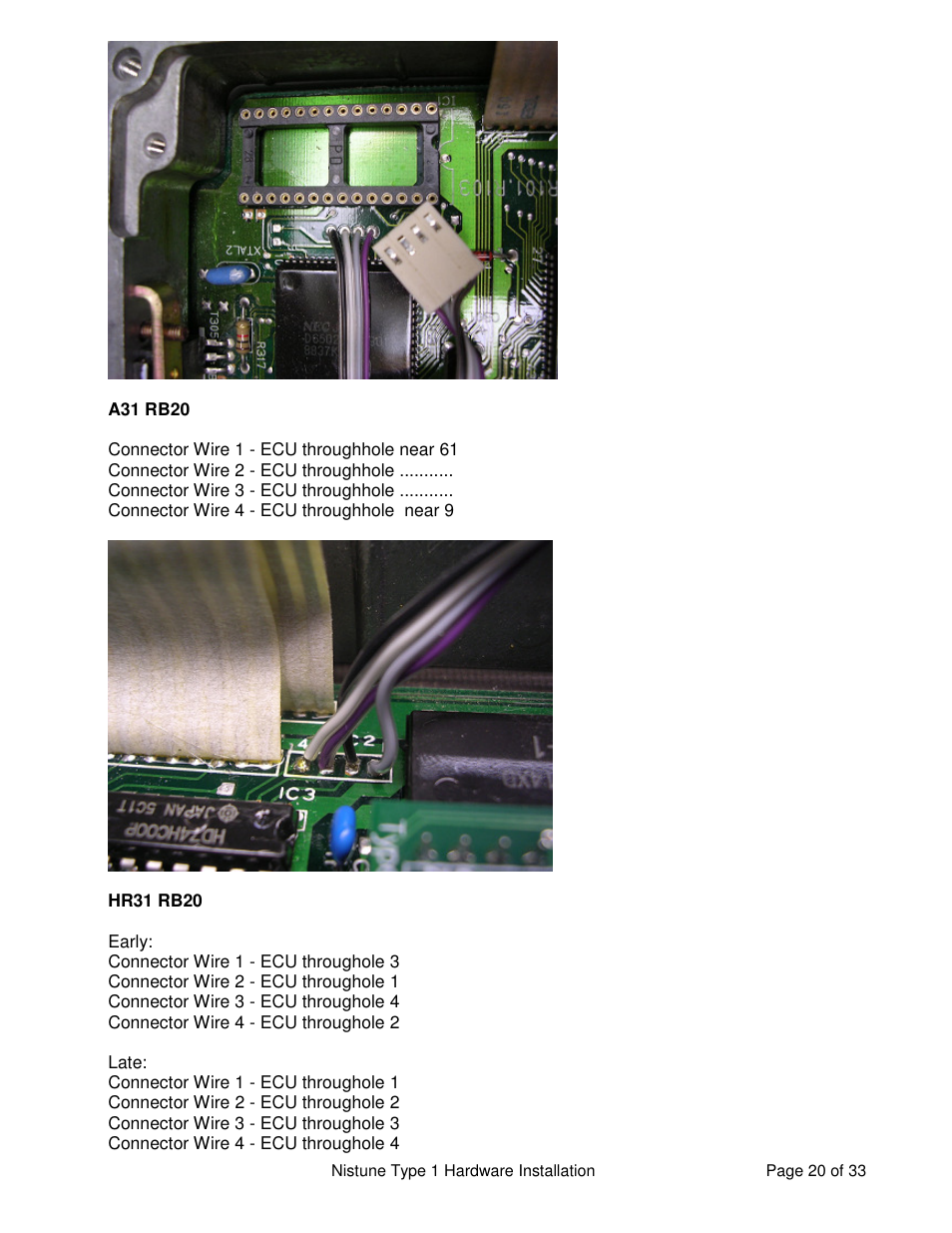 NIStune TYPE 1 V.3.5 User Manual | Page 20 / 33