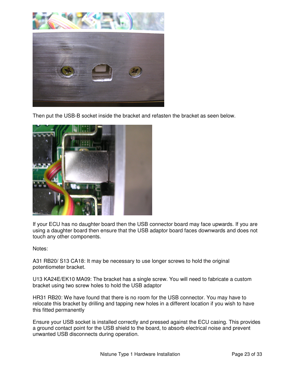 NIStune TYPE 1 V.3.5 User Manual | Page 23 / 33