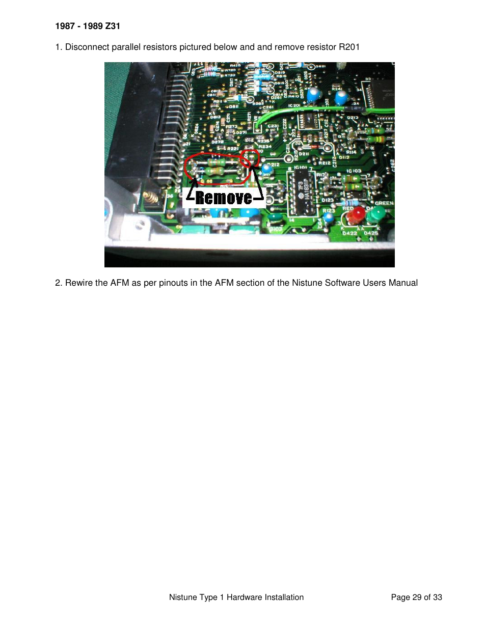 NIStune TYPE 1 V.3.5 User Manual | Page 29 / 33