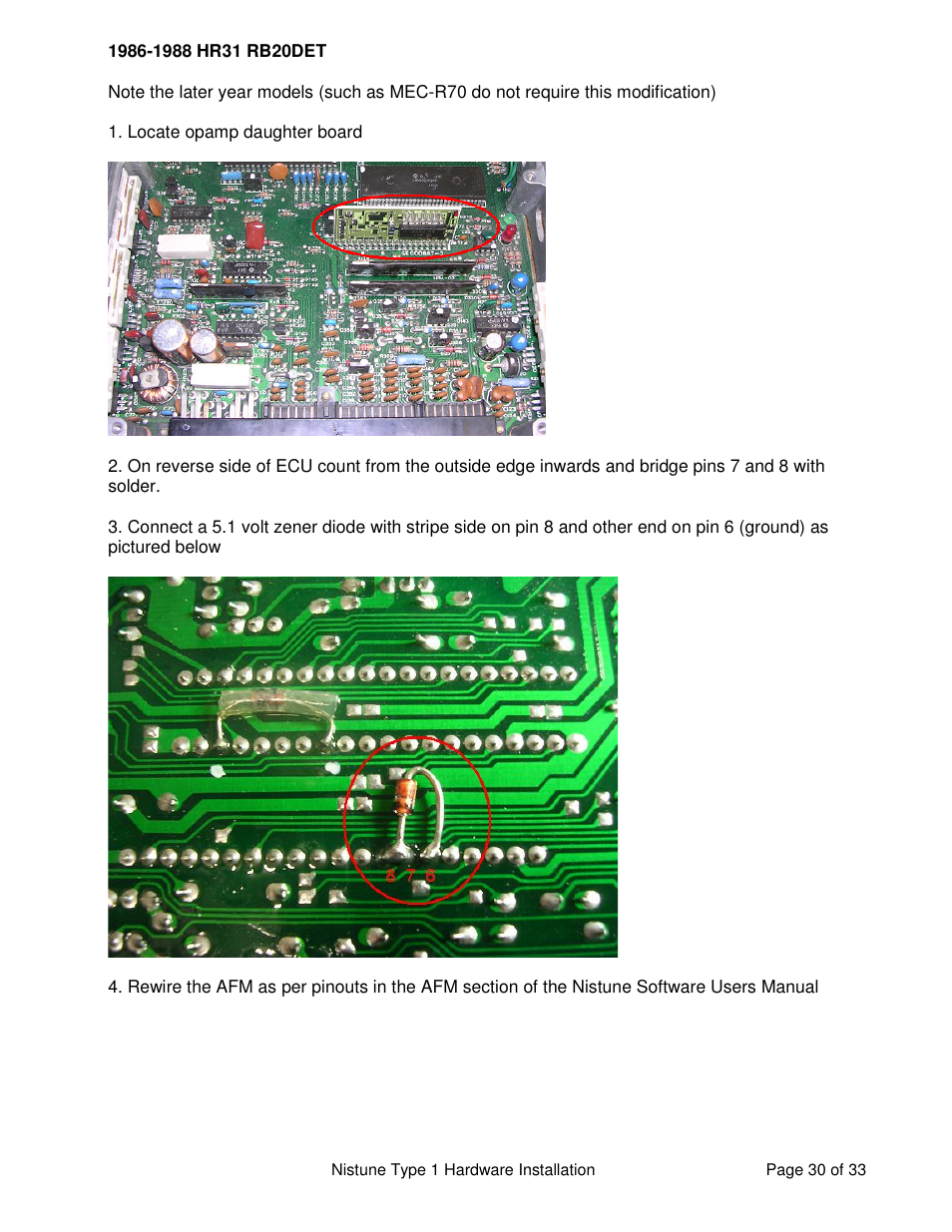 NIStune TYPE 1 V.3.5 User Manual | Page 30 / 33