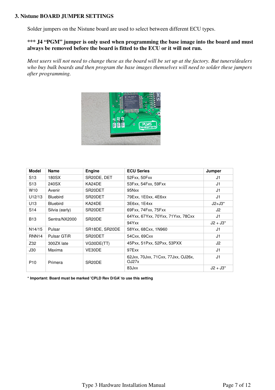 NIStune Type 3 User Manual | Page 8 / 12
