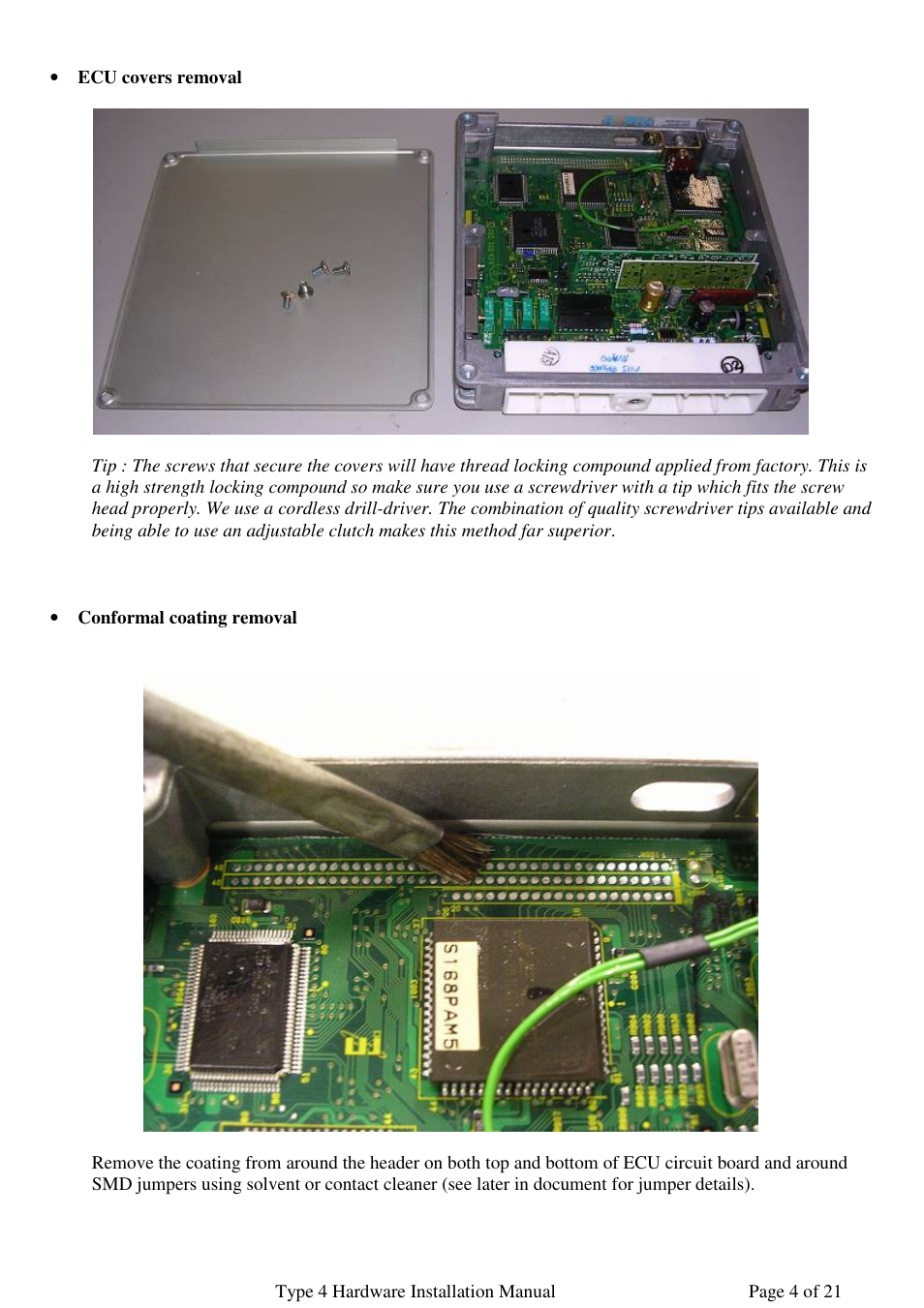 NIStune Type 4 User Manual | Page 5 / 21