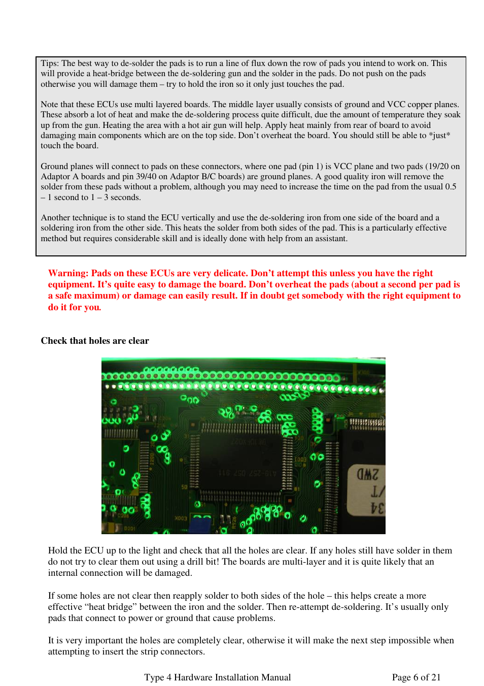 NIStune Type 4 User Manual | Page 7 / 21