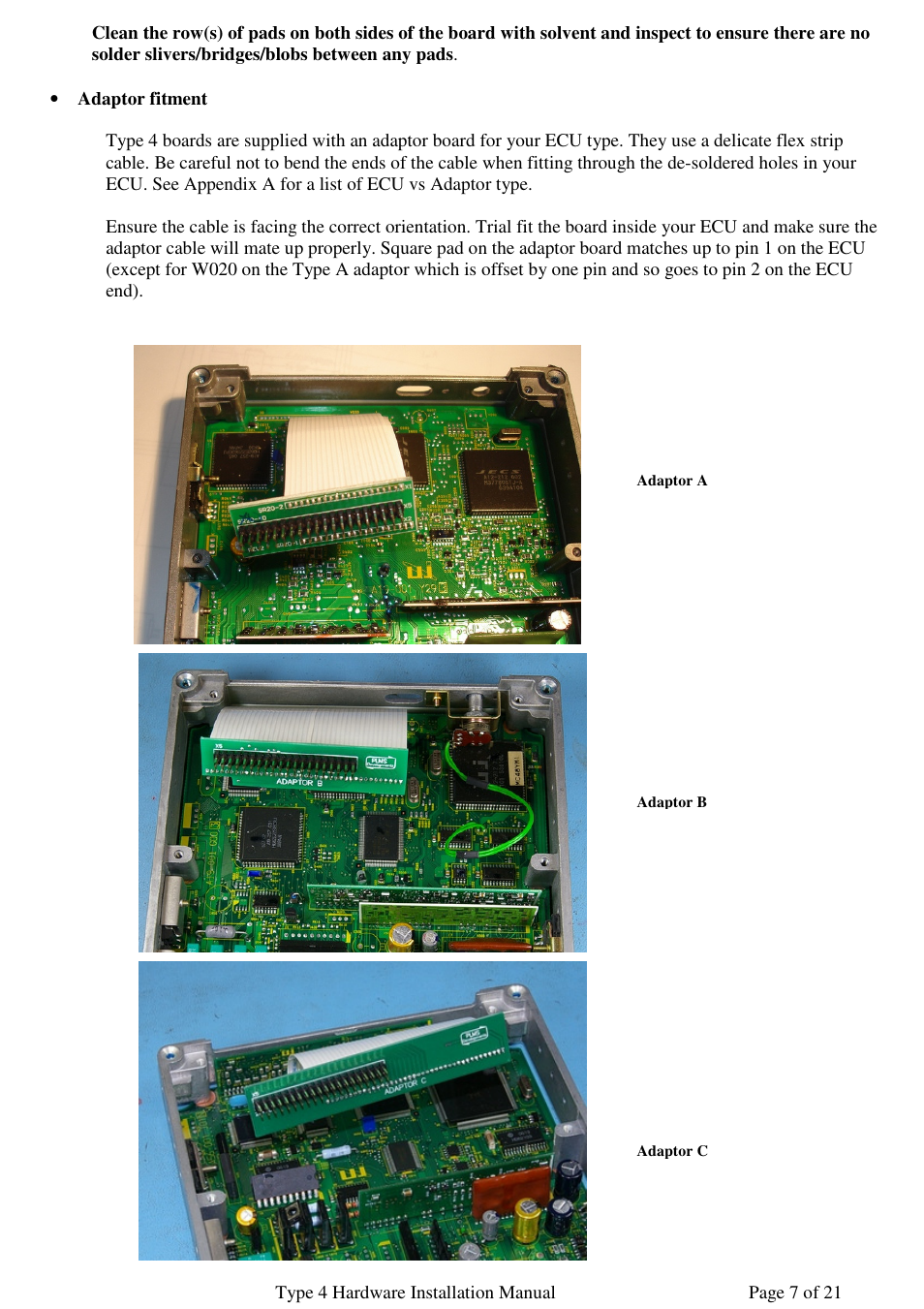 NIStune Type 4 User Manual | Page 8 / 21