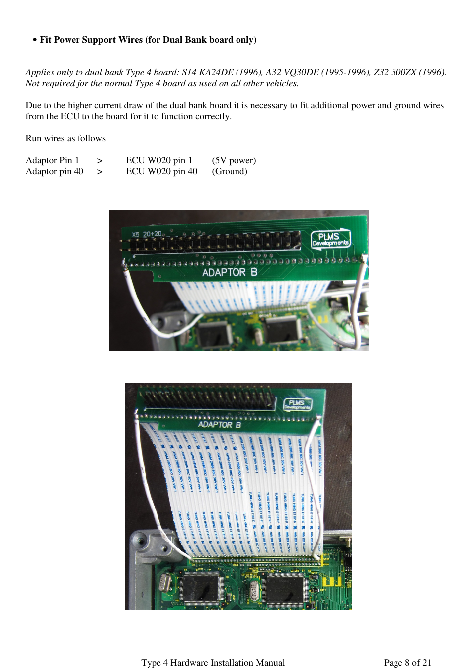 NIStune Type 4 User Manual | Page 9 / 21